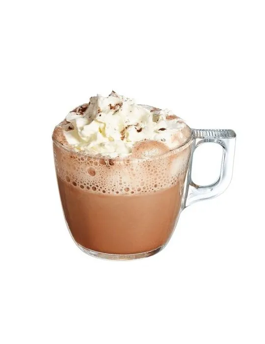 Tasse à cappuccino en verre 22cl cadeau entreprise pas cher