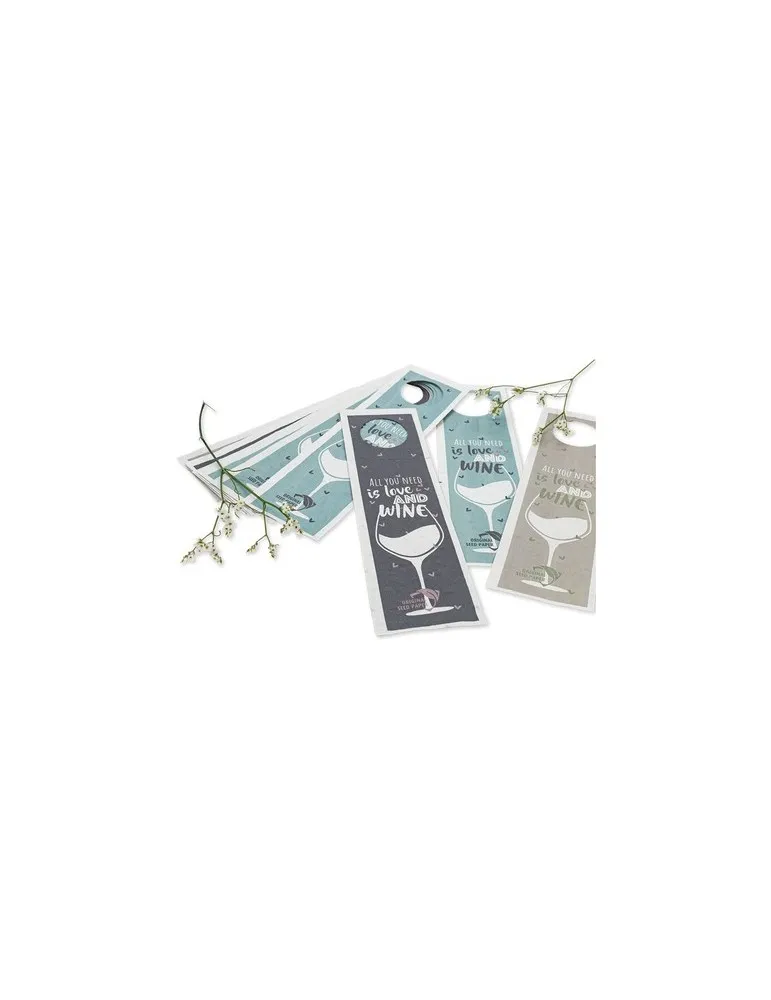 Bottle Hanger Seed Paper 80 gr