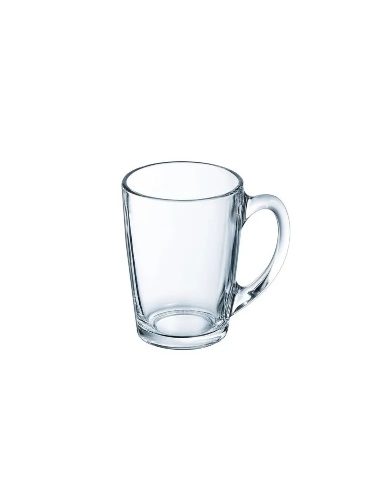 Mug en verre classique 32cl personnalisable avec votre logo