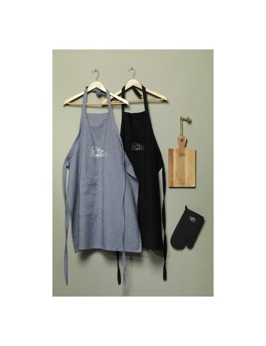 Wolkat Taza Recycled Textile Apron tablier marquage laser ultra précis