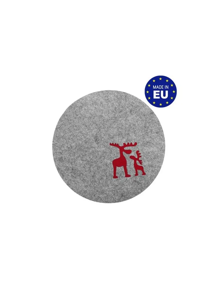 Sous-bock en feutrine