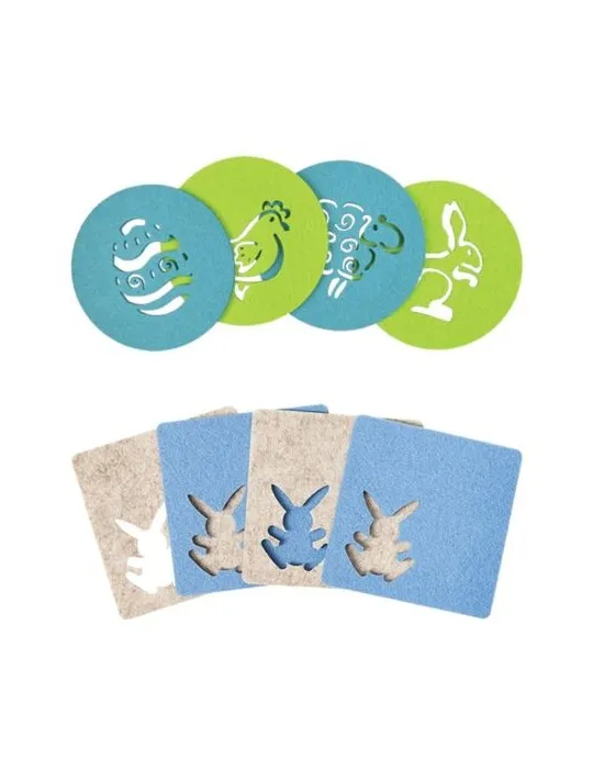 Sous-bock en feutrine