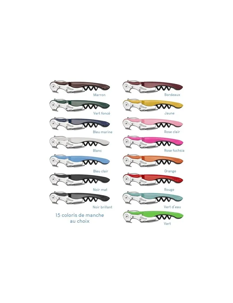 Sommelier métal cadeau client original