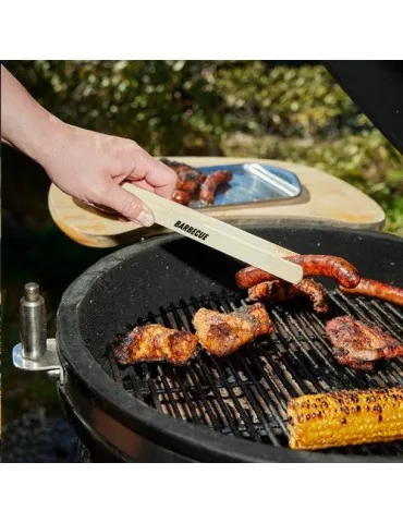 Pinza pince à BBQ en bois 2