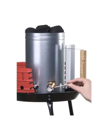 Cheminee Allume-Barbecue