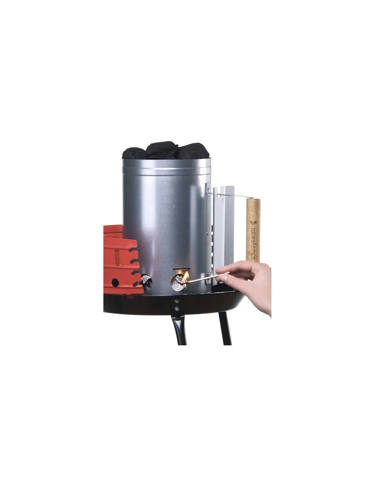 Cheminee Allume-Barbecue