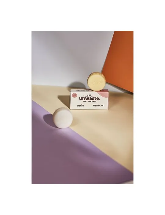 Unwaste Duopack Soap & Shampoo bar