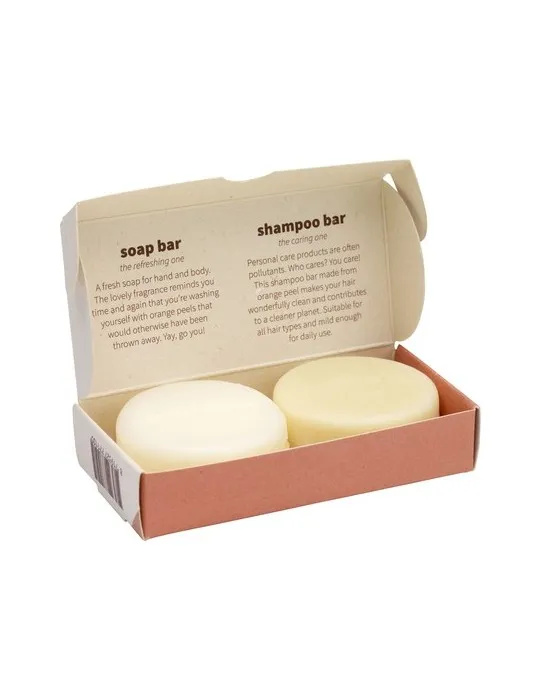 Unwaste Duopack Soap & Shampoo bar