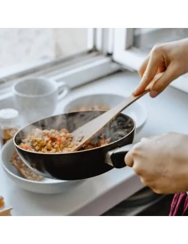 Spatule en bois plate 2