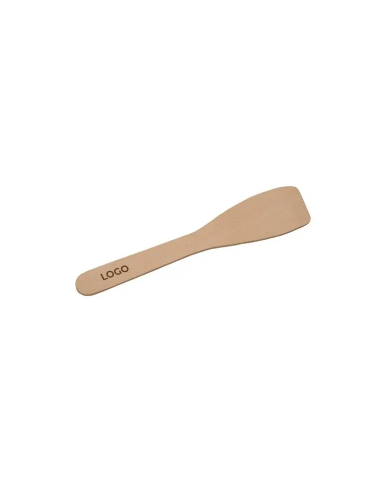 Spatule en bois plate cadeau entreprise pas cher