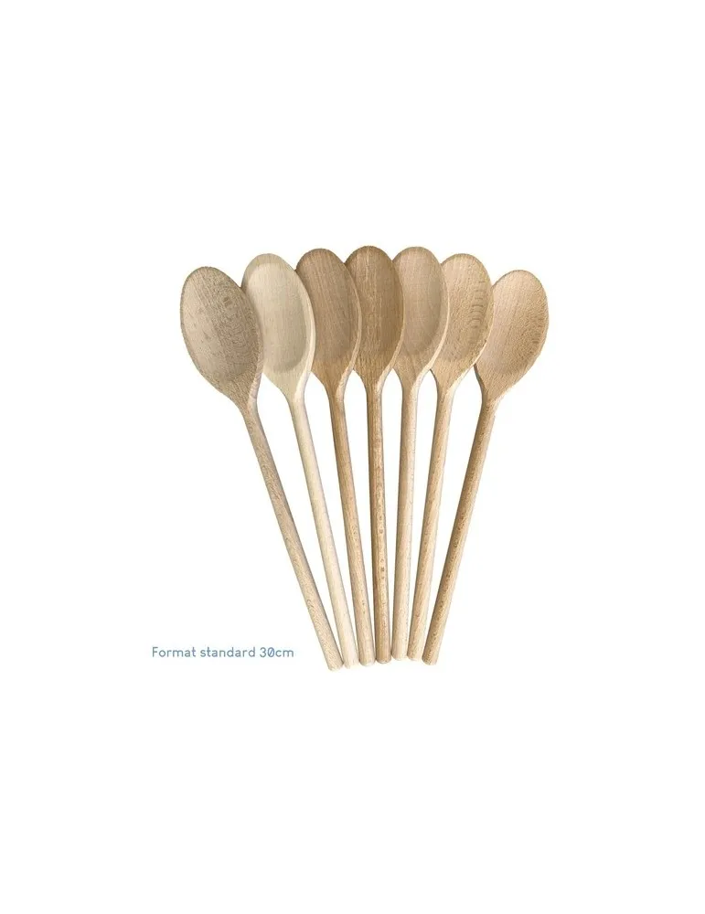 Cuillère en bois ovale cadeau entreprise pas cher