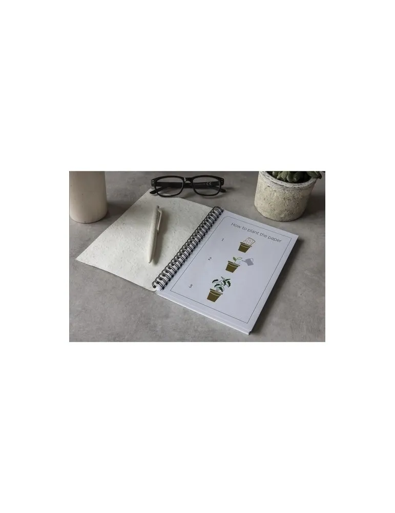 Seed Paper Notebook A5 bloc-notes