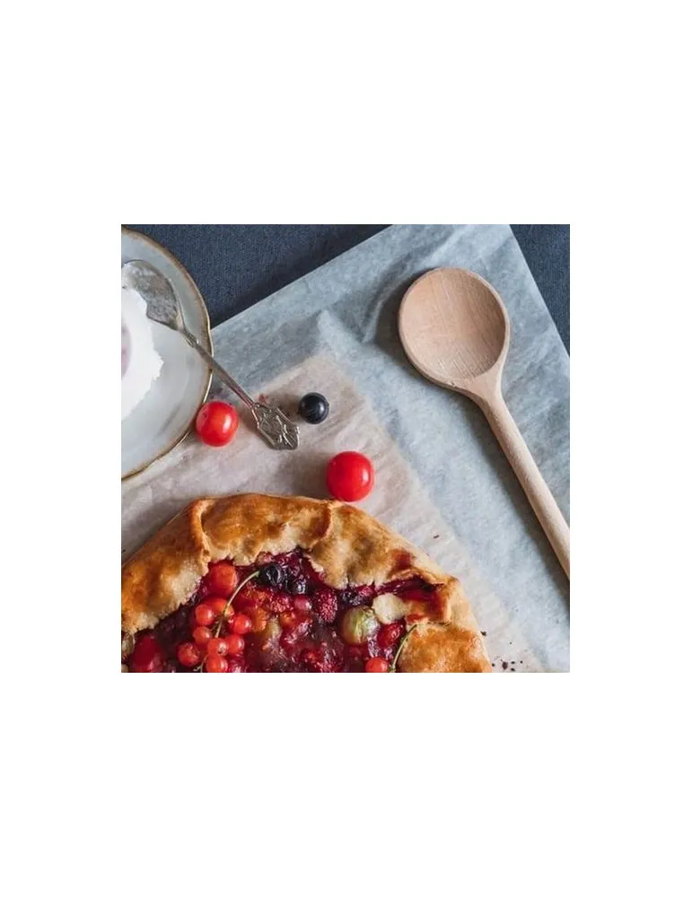 Cuillère en bois ronde goodies publicitaire événementiel