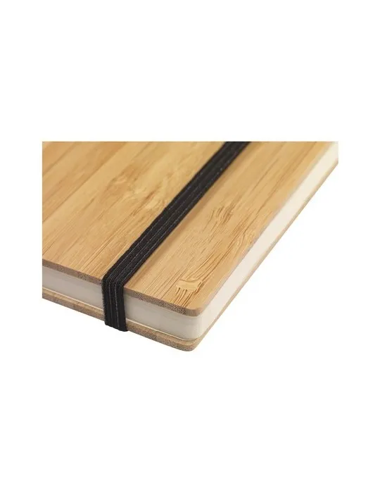 Bamboo Journal Naked Spine Notebook A5 carnet de notes cadeau entreprise pas cher