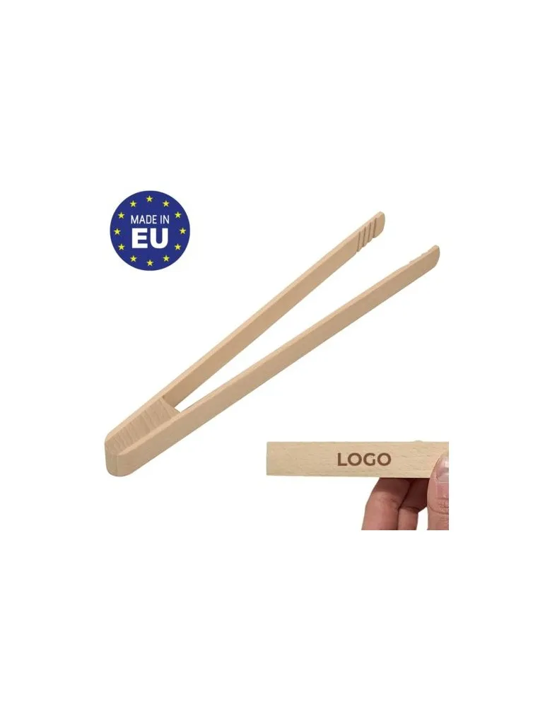 Pince alimentaire en bois