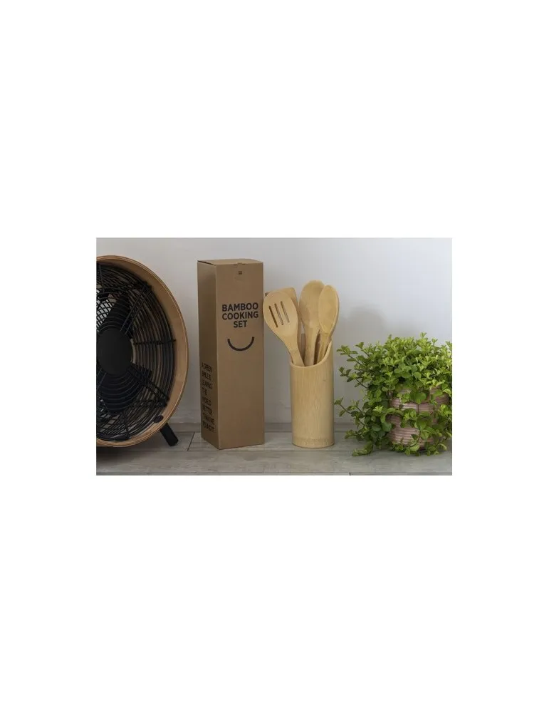 Bamboo Cooking Set ens. de cuisine