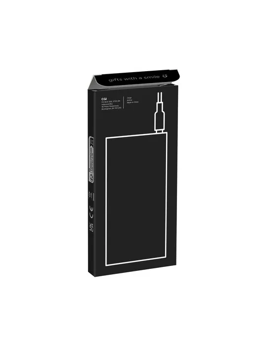 Tecco GRS Recycled Alu Powerbank 5000 chargeur externe accessoire événementiel unique