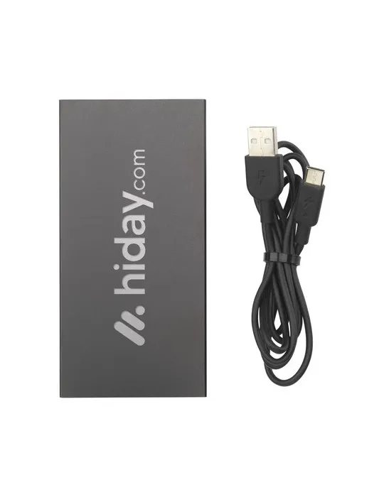 Tecco GRS Recycled Alu Powerbank 5000 chargeur externe objet promo petit budget