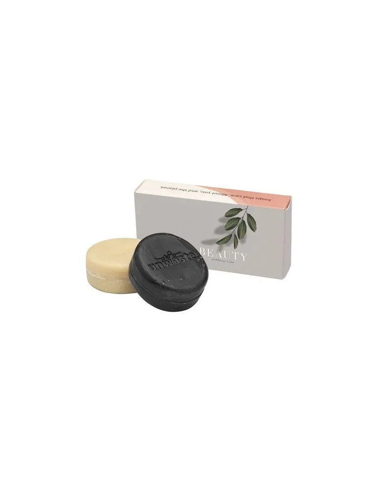 Unwaste Duopack Scrub & Shampoo bar Koffieolie