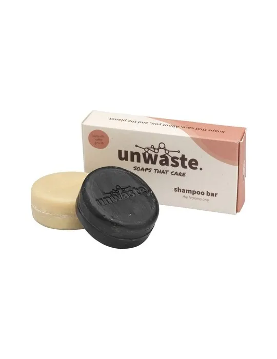 Unwaste Duopack Scrub & Shampoo bar Koffieolie