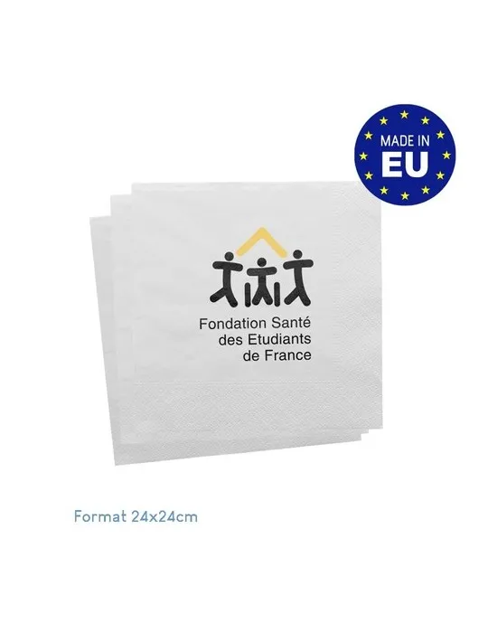 Serviette 24x24cm standard