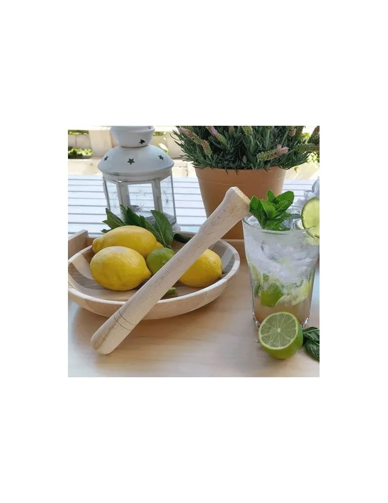 Pilon à cocktail en bois cadeau entreprise pas cher