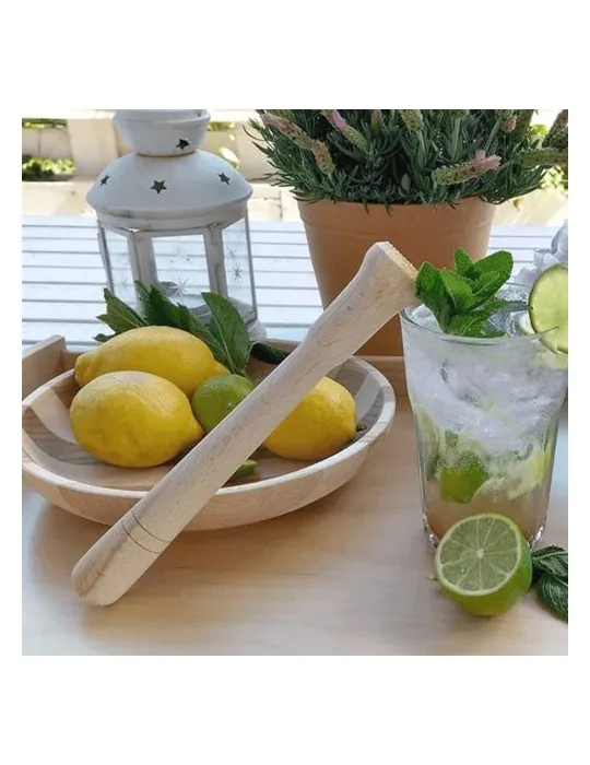 Pilon à cocktail en bois cadeau entreprise pas cher