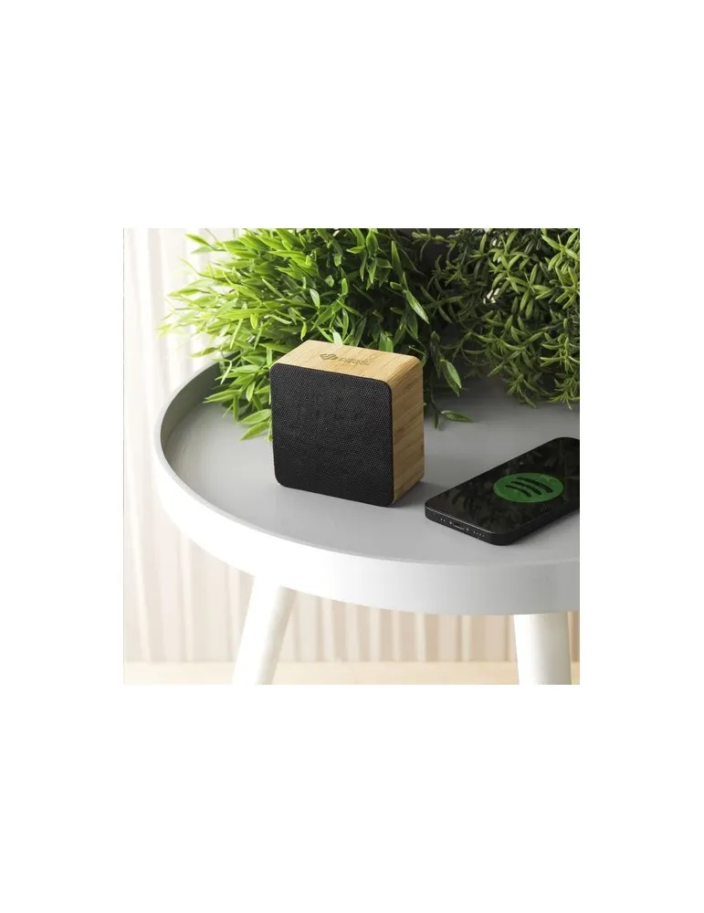 Sonido 5W Bamboo Wireless Speaker marquage laser ultra précis