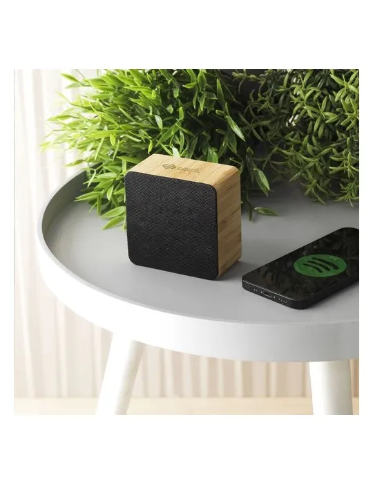 Sonido 5W Bamboo Wireless Speaker marquage laser ultra précis