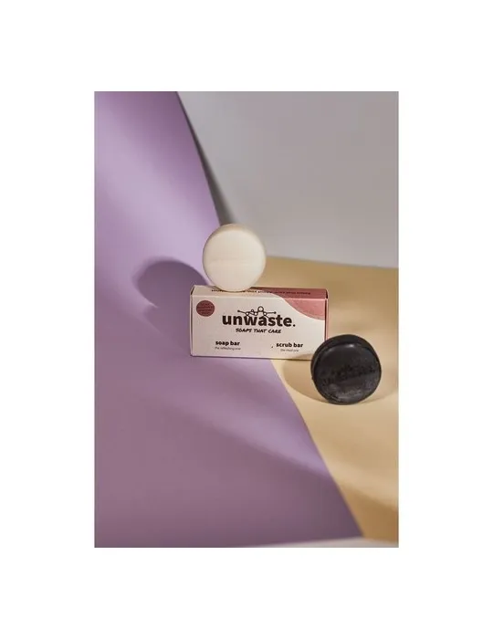 Unwaste Duopack Soap & Scrub bar