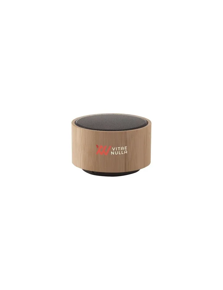 Wave Bamboo Wireless Speaker haut-parleur sans fil marquage laser ultra précis