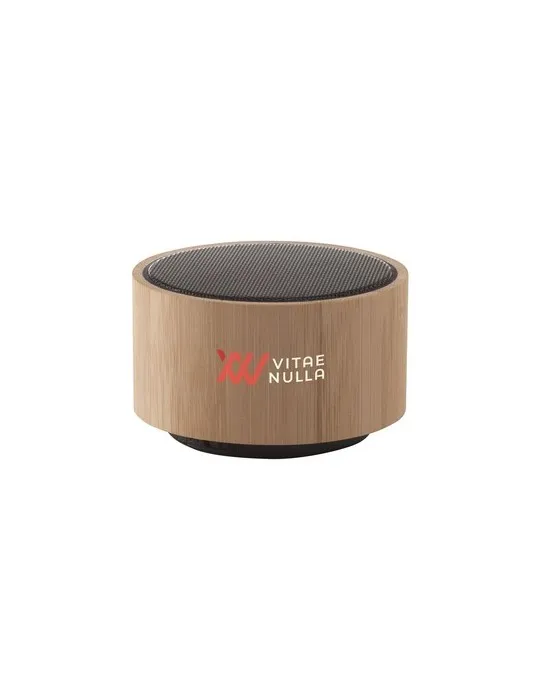Wave Bamboo Wireless Speaker haut-parleur sans fil marquage laser ultra précis