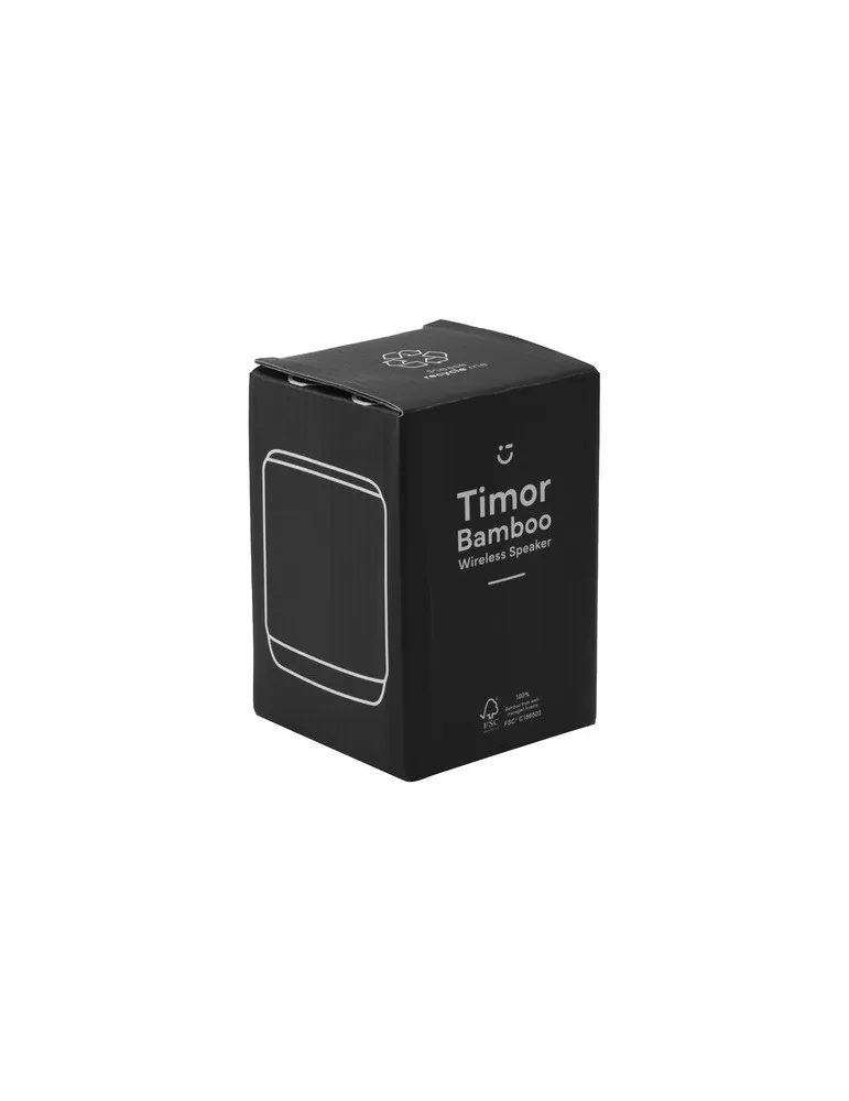 Timor Bamboo Wireless Speaker impression haute définition