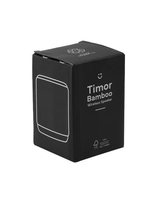 Timor Bamboo Wireless Speaker impression haute définition