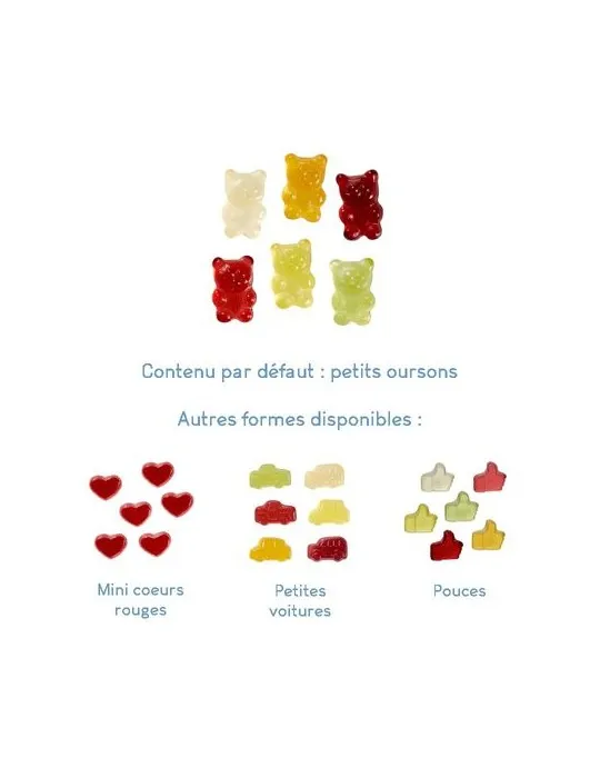 Sachet de bonbons express 8 jours cadeau entreprise pas cher