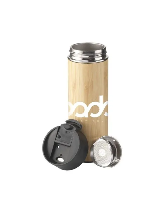Sakura 360 ml thermos en bambou impression haute définition
