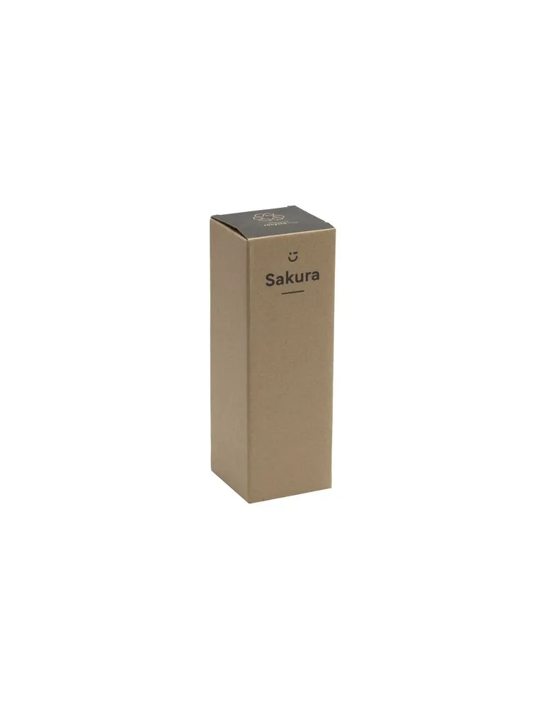 Sakura 360 ml thermos en bambou marquage laser ultra précis