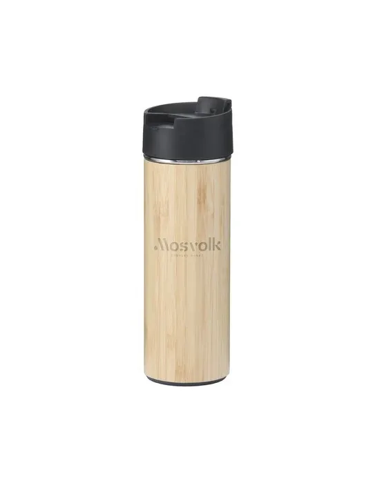 Sakura 360 ml thermos en bambou personnalisation rapide en France