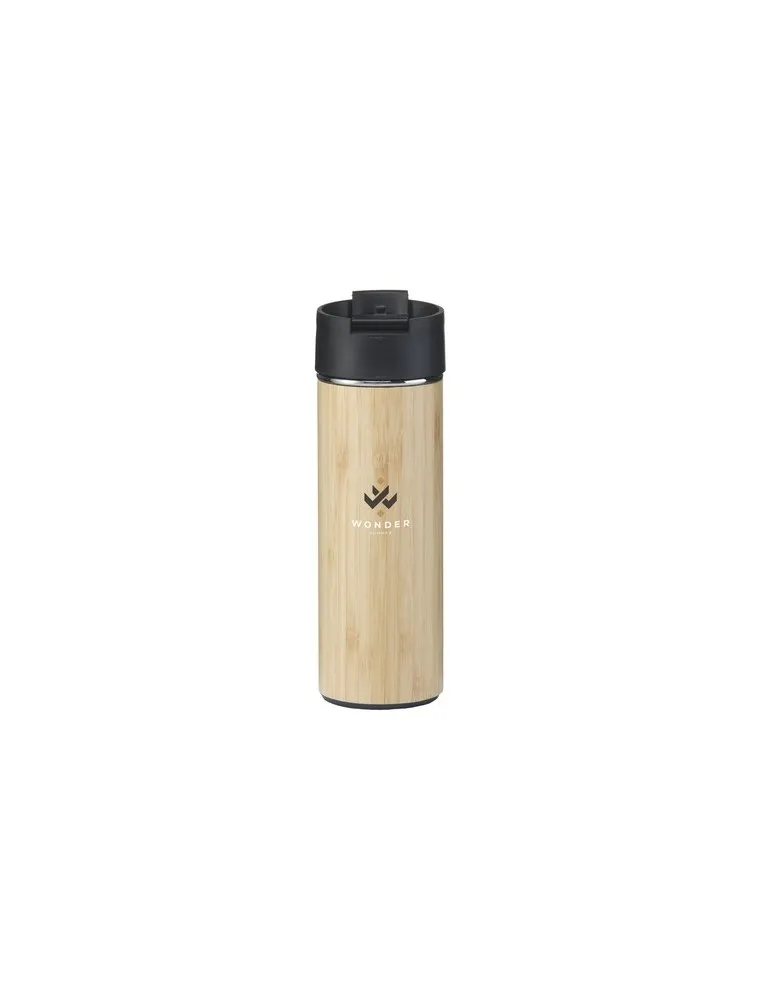 Sakura 360 ml thermos en bambou accessoire événementiel unique