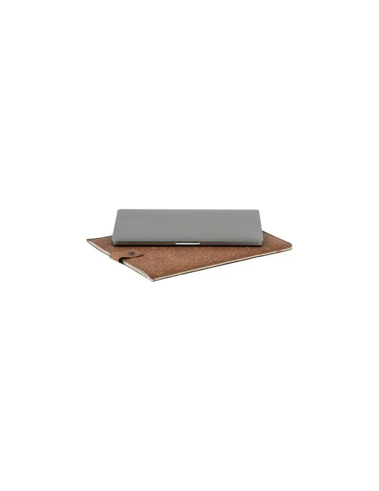 Recycled Leather Laptop Sleeve 14" livraison express 24h 48h