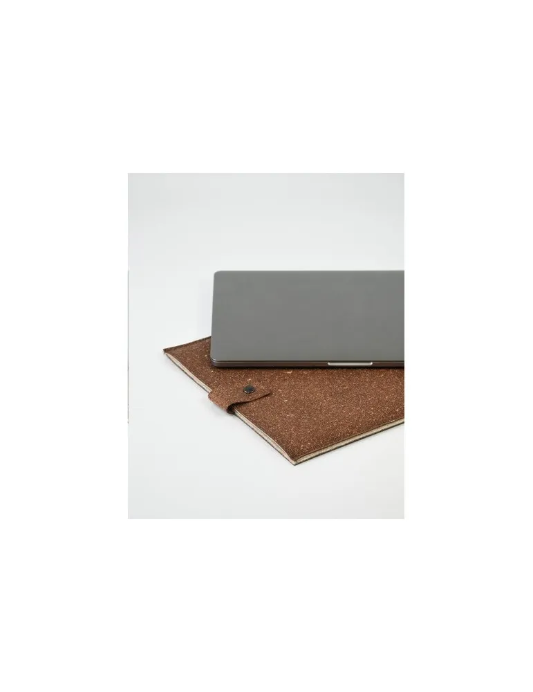 Recycled Leather Laptop Sleeve 14" personnalisation rapide en France