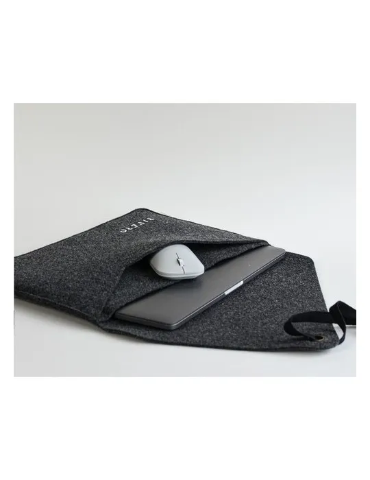 Recycled Felt Laptop Sleeve 14p marquage laser ultra précis