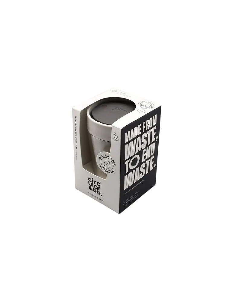 Circular&Co Recycled Stainless Steel Coffee Cup 227 ml cadeau collaborateur premium