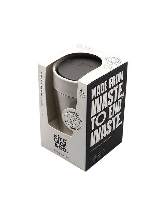 Circular&Co Recycled Stainless Steel Coffee Cup 227 ml cadeau collaborateur premium