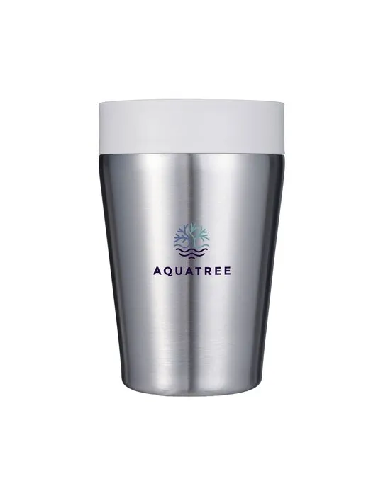 Circular&Co Recycled Stainless Steel Coffee Cup 227 ml personnalisable avec votre logo