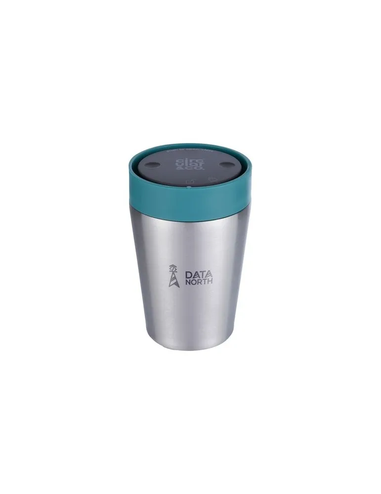 Circular&Co Recycled Stainless Steel Coffee Cup 227 ml goodies publicitaire événementiel