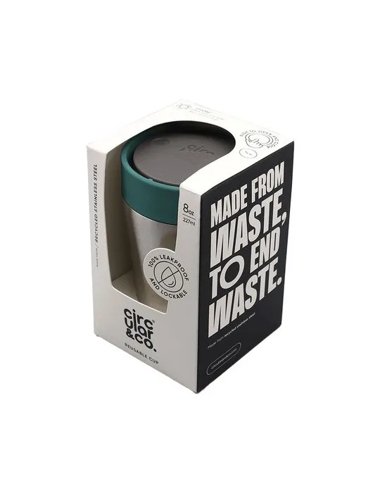 Circular&Co Recycled Stainless Steel Coffee Cup 227 ml goodies entreprise design
