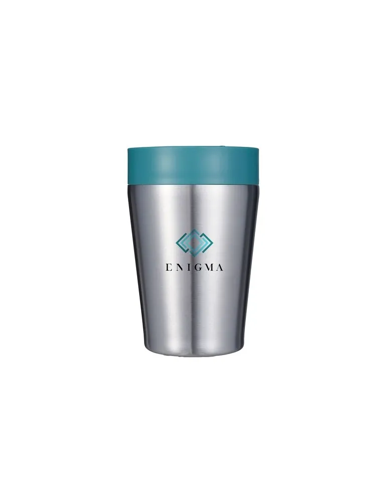 Circular&Co Recycled Stainless Steel Coffee Cup 227 ml goodies publicitaire événementiel