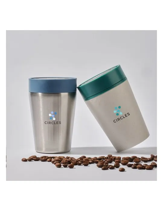Circular&Co Recycled Stainless Steel Coffee Cup 227 ml cadeau entreprise pas cher