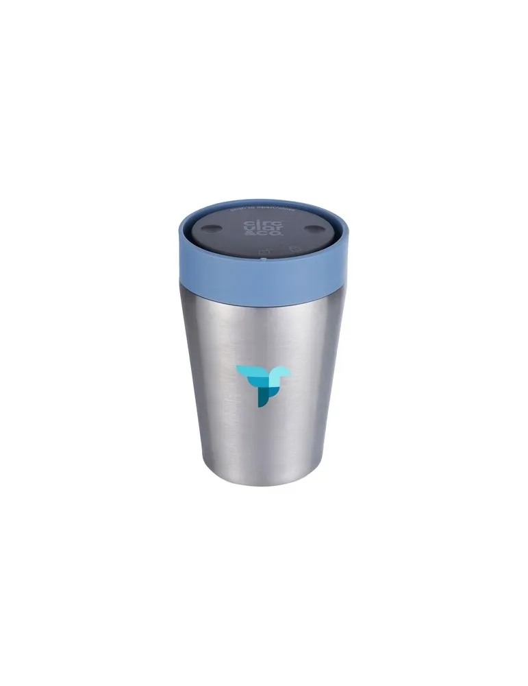 Circular&Co Recycled Stainless Steel Coffee Cup 227 ml impression haute définition